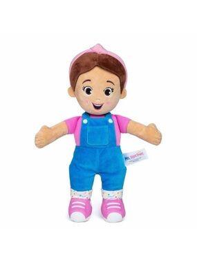 Rachel Plush Doll - Pink and Blue Kids Toy NWT